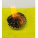 画像2: 202 実験くん No.202 ヘビ玉花火キット 異色の花火・ヘビ玉の原理を知る 重曹の助燃効果を体験する STE教育 化学を遊ぶ。 (2)