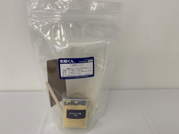 画像2: 100 自然科学シリーズ 天然カルナバワックスキット カルナバ蝋8g クルミ油32g 理科 化学 STEM教育<お知らせ>自由研究に最適!実験くんガイドブック最新版(税込550円)を商品お買上げの皆様にもれなくプレゼントいたします。 (2)